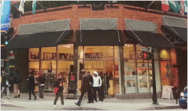 A retail storefront in a commercial property managed by KAP Management